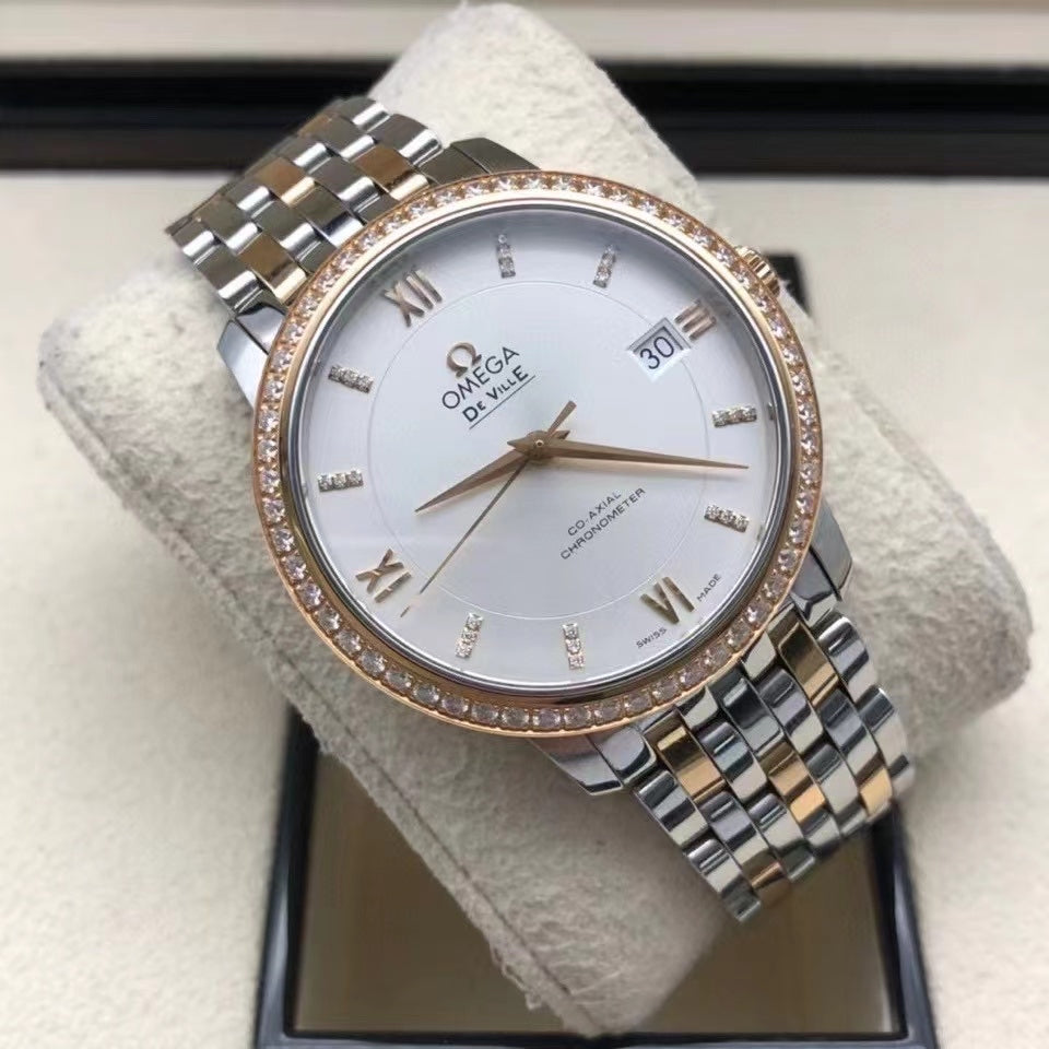 Omega Flying Disc Series Rose gold Automatic (self-winding) watch 36.8 424.25.37.20.52.001
