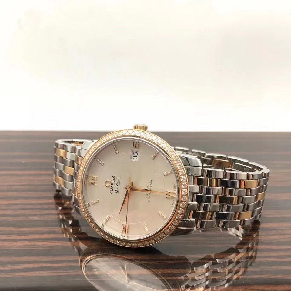 Omega Flying Disc Series Rose gold Automatic (self-winding) watch 36.8 424.25.37.20.52.001