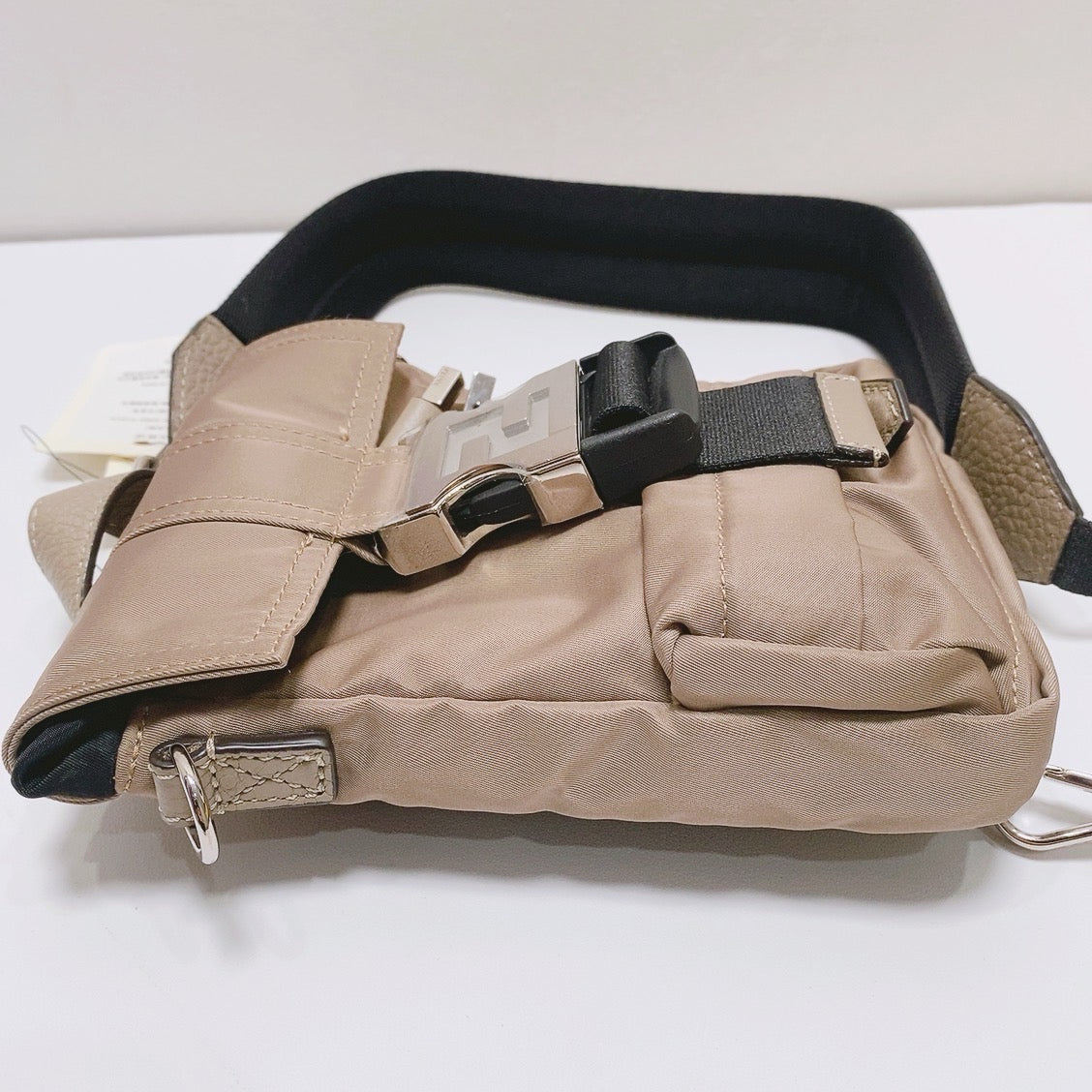Fendi Canvas Brown Shoulder Bag