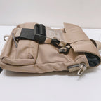 Fendi Canvas Brown Shoulder Bag