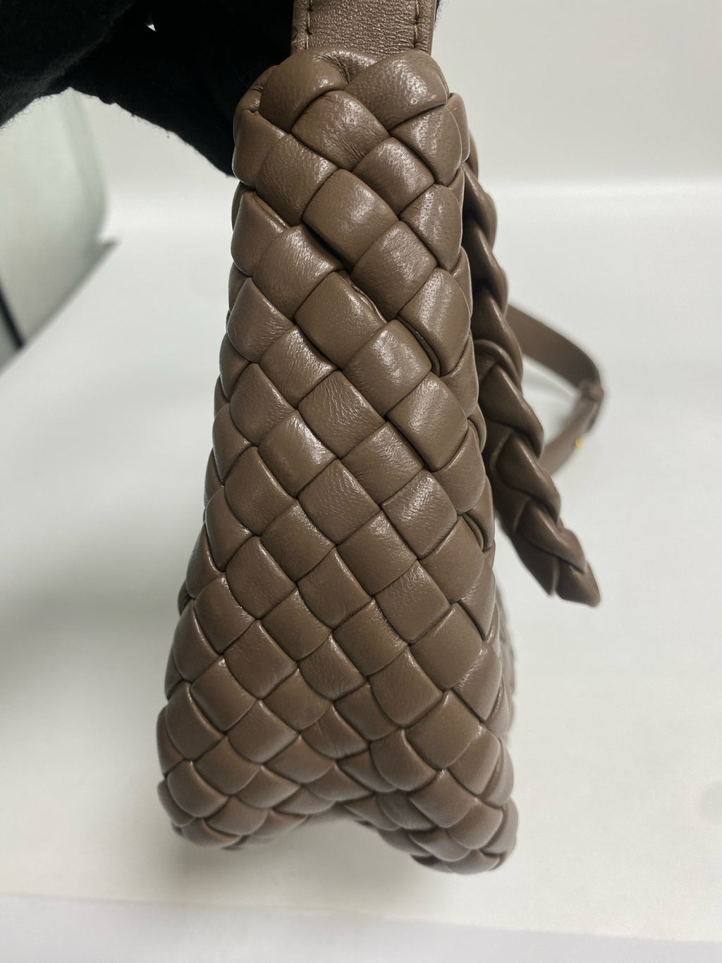 Bottega Veneta Gray Shoulder Bag