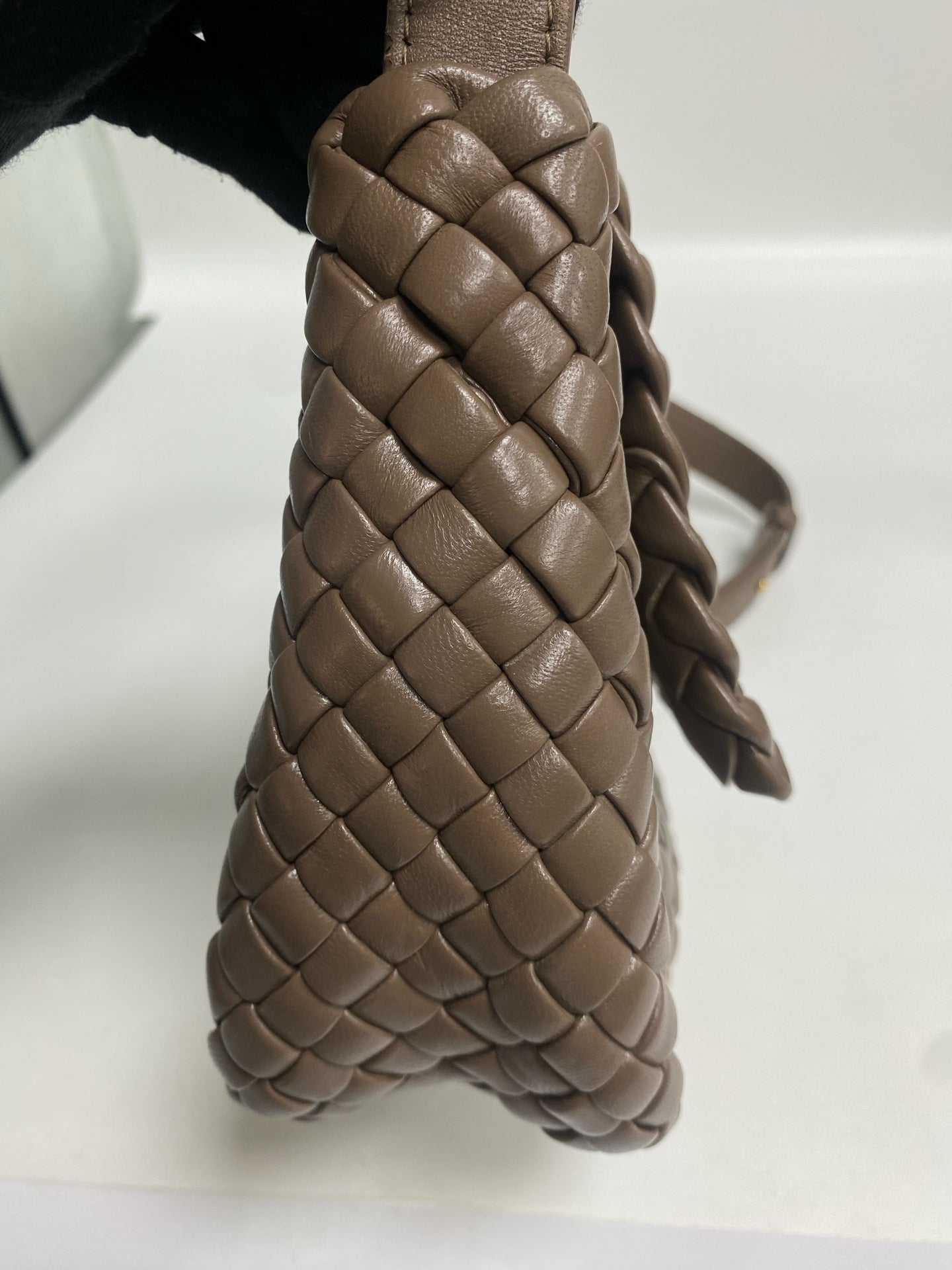 Bottega Veneta Gray Shoulder Bag