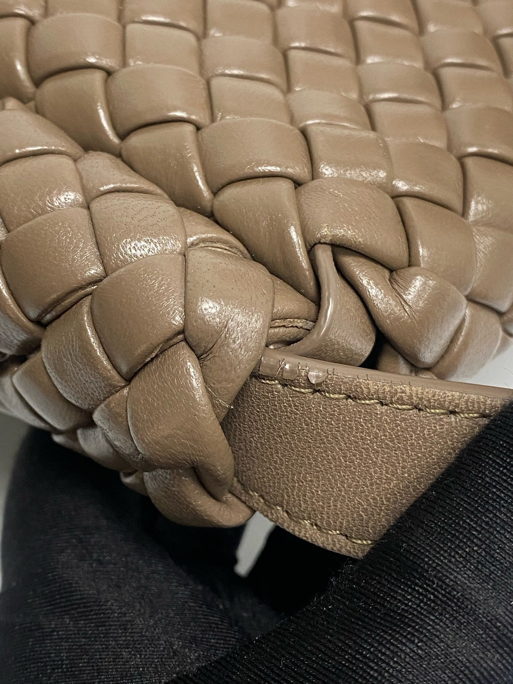 Bottega Veneta Gray Shoulder Bag