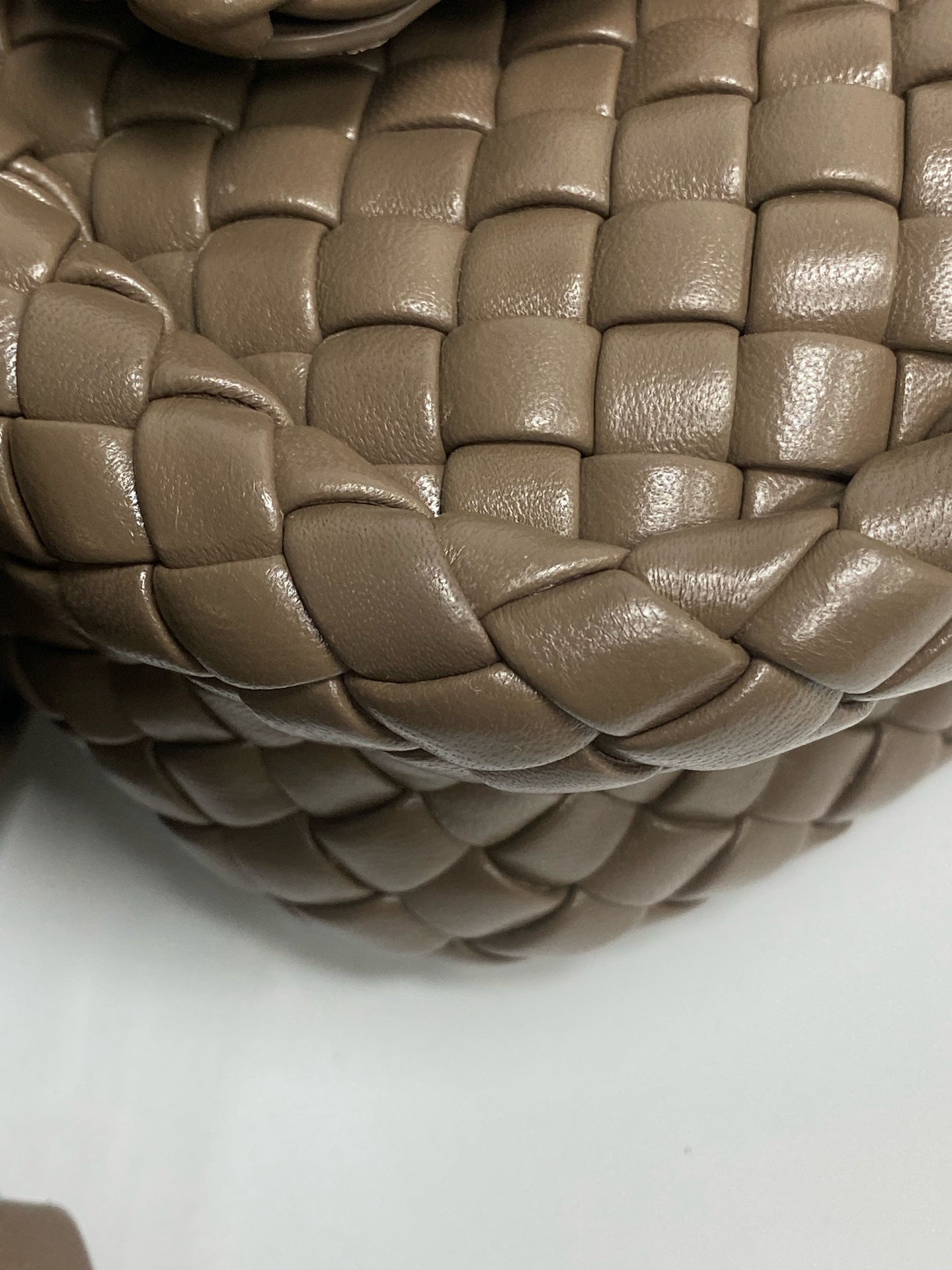 Bottega Veneta Gray Shoulder Bag