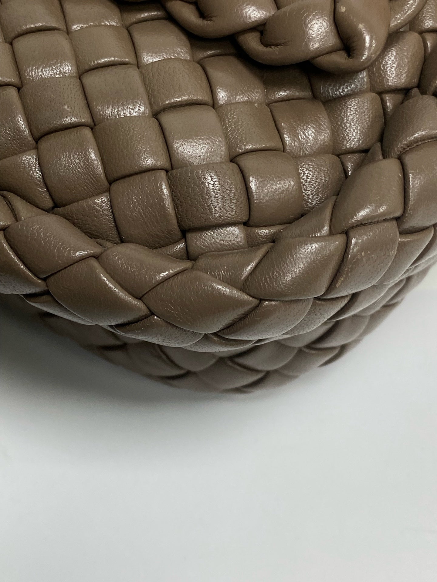 Bottega Veneta Gray Shoulder Bag