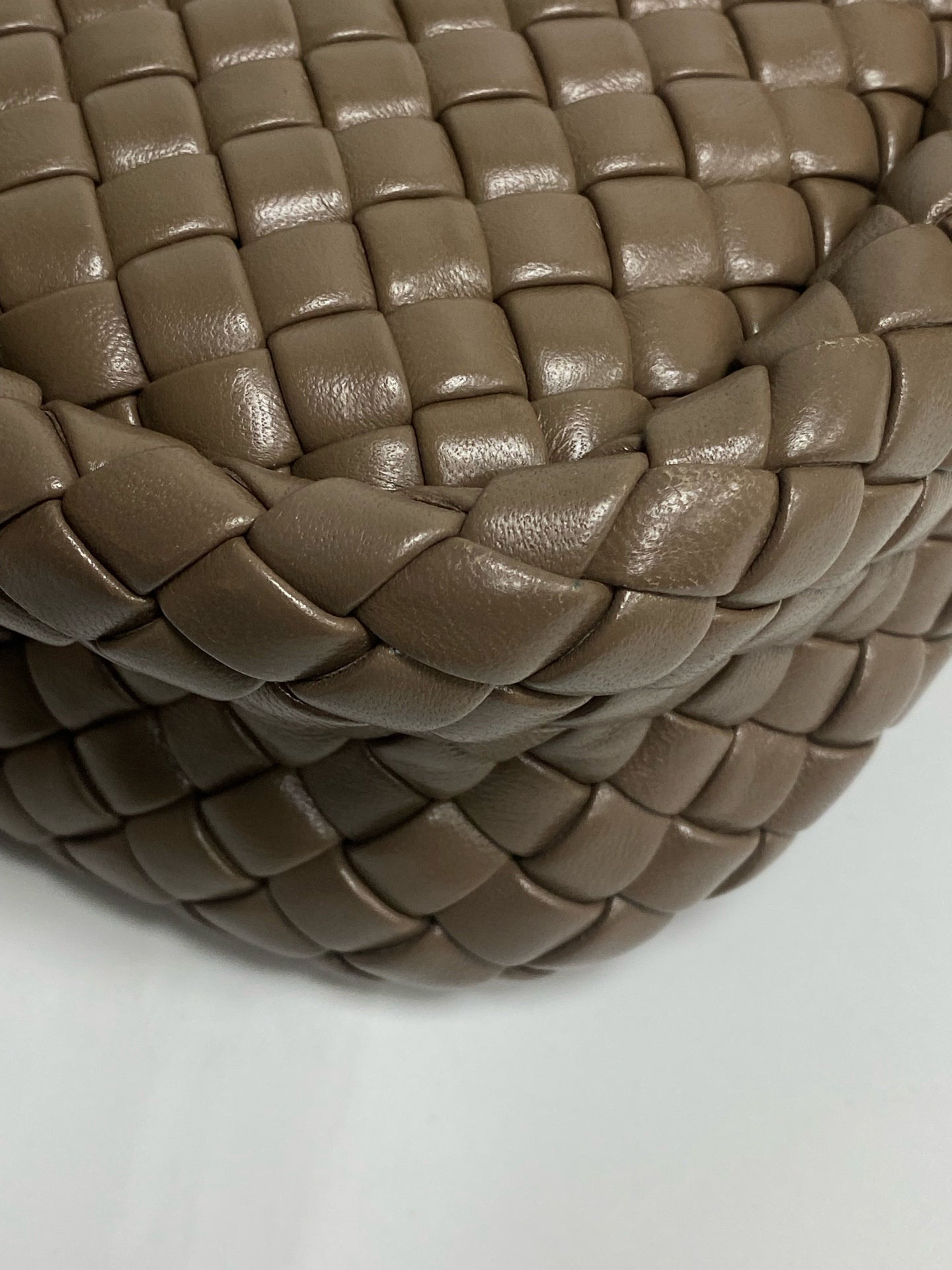 Bottega Veneta Gray Shoulder Bag