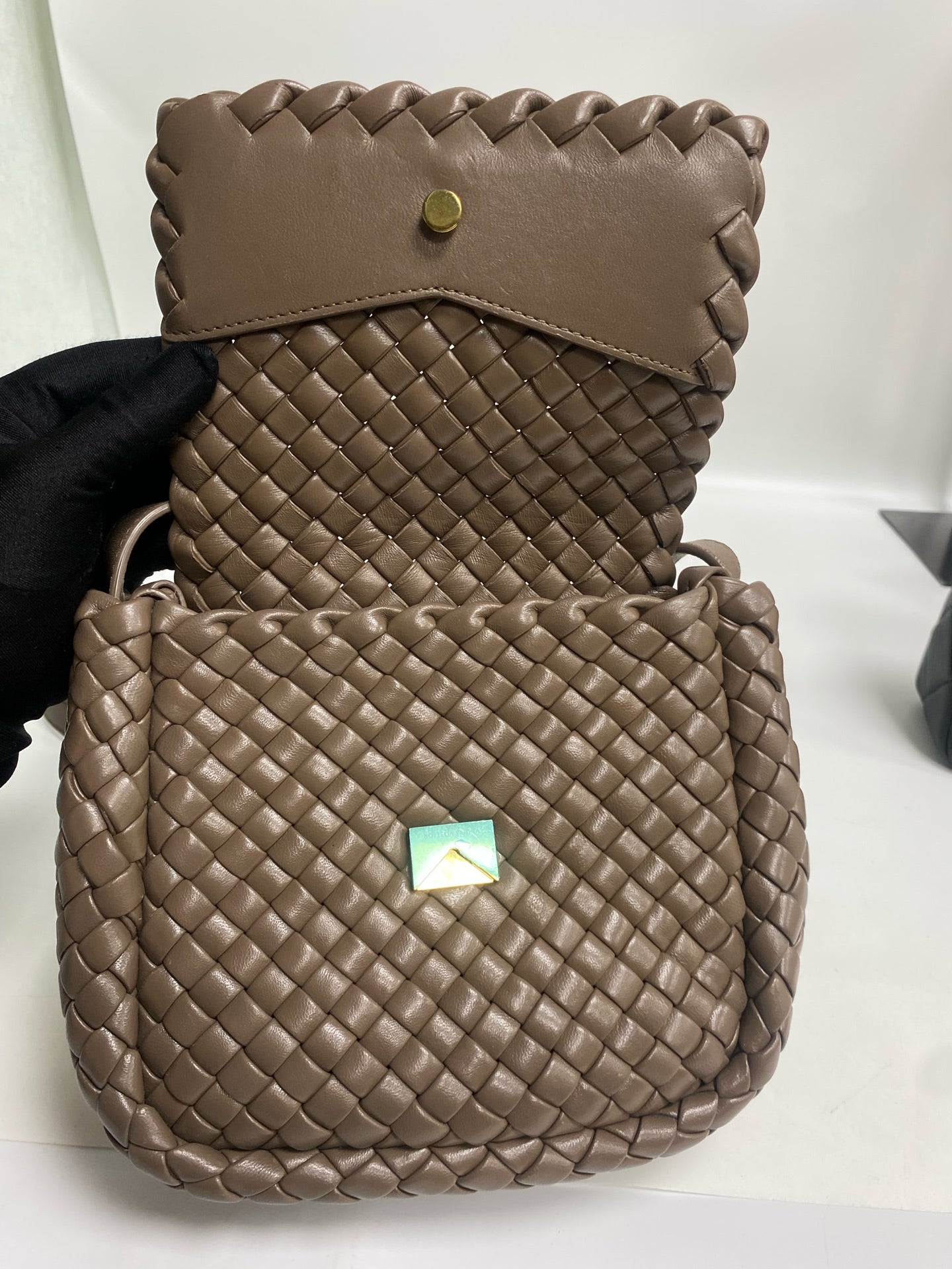 Bottega Veneta Gray Shoulder Bag