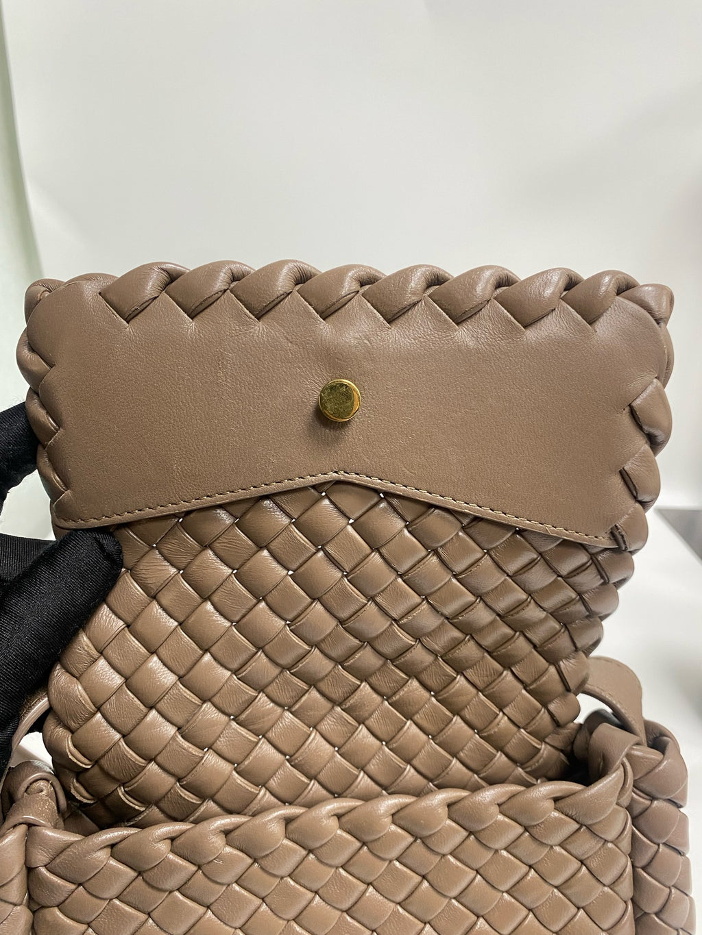 Bottega Veneta Gray Shoulder Bag