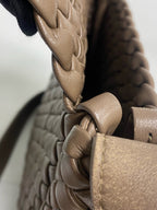 Bottega Veneta Gray Shoulder Bag