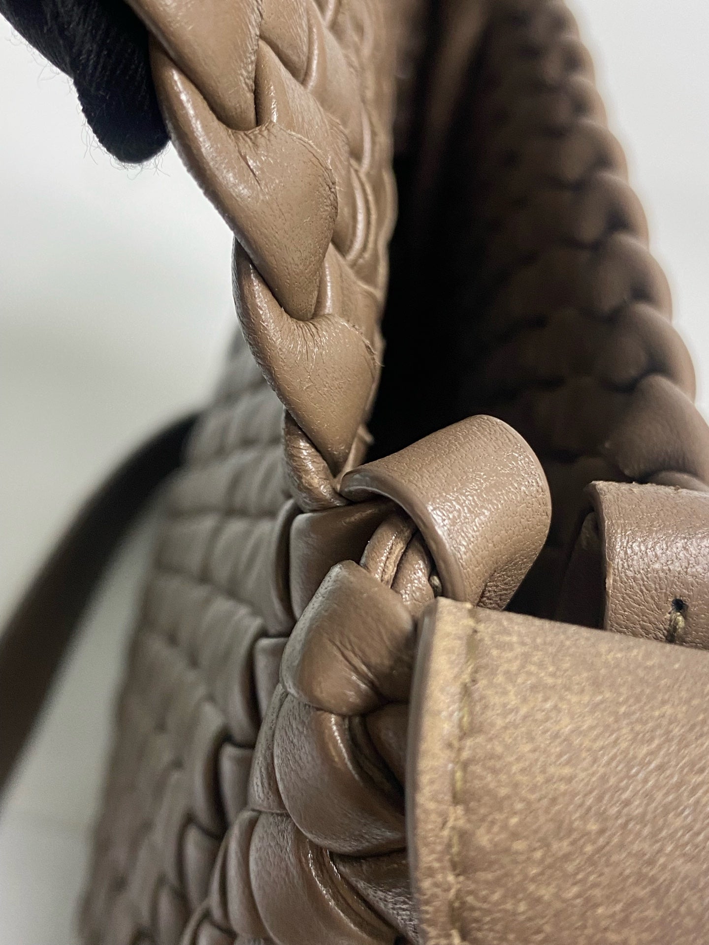 Bottega Veneta Gray Shoulder Bag