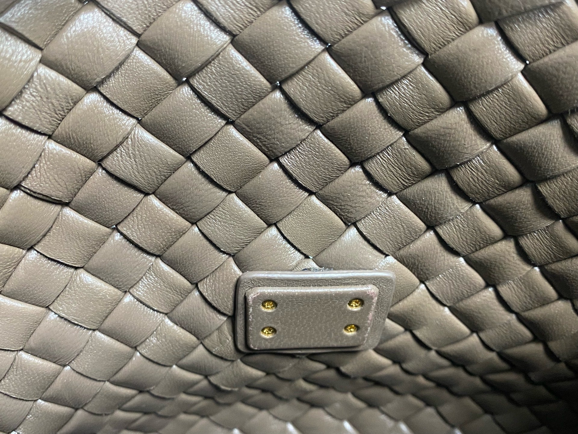 Bottega Veneta Gray Shoulder Bag