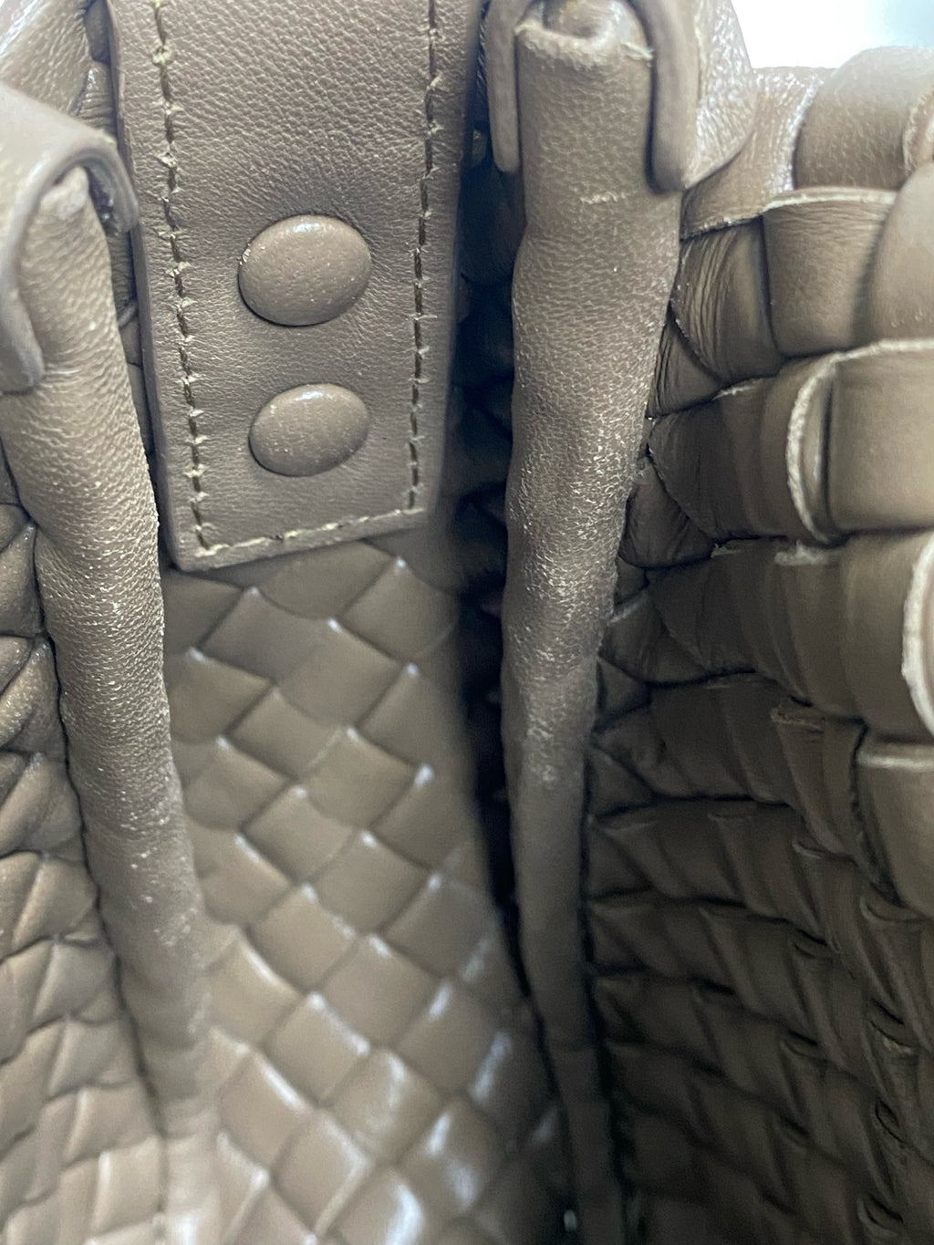 Bottega Veneta Gray Shoulder Bag