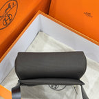 Hermes Canvas Black Crossbody