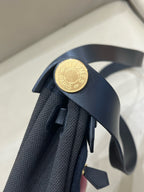 Hermes Canvas Black Crossbody