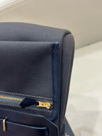Hermes Canvas Black Crossbody