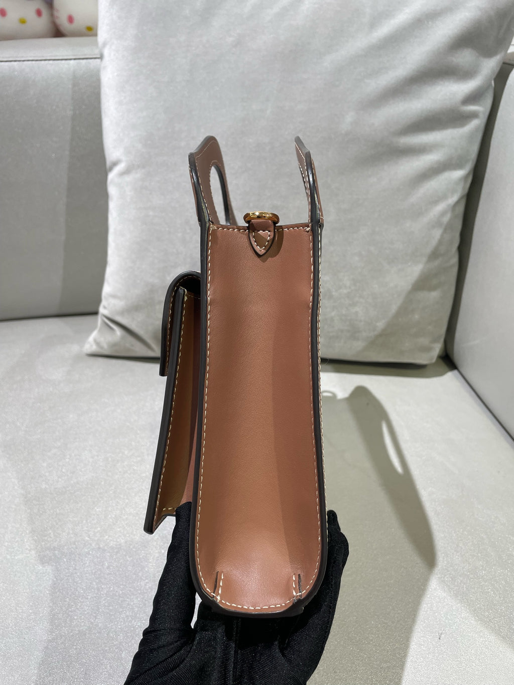 Burberry Canvas Beige Messenger Bag 80393611