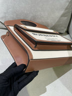 Burberry Canvas Beige Messenger Bag 80393611