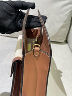 Burberry Canvas Beige Messenger Bag 80393611