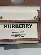 Burberry Canvas Beige Messenger Bag 80393611