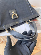 Gucci Canvas Black Tote