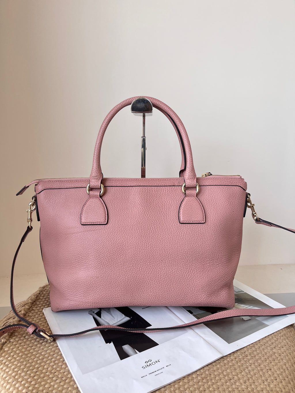 Gucci Pink Tote