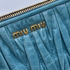Miu Miu Blue Clutch