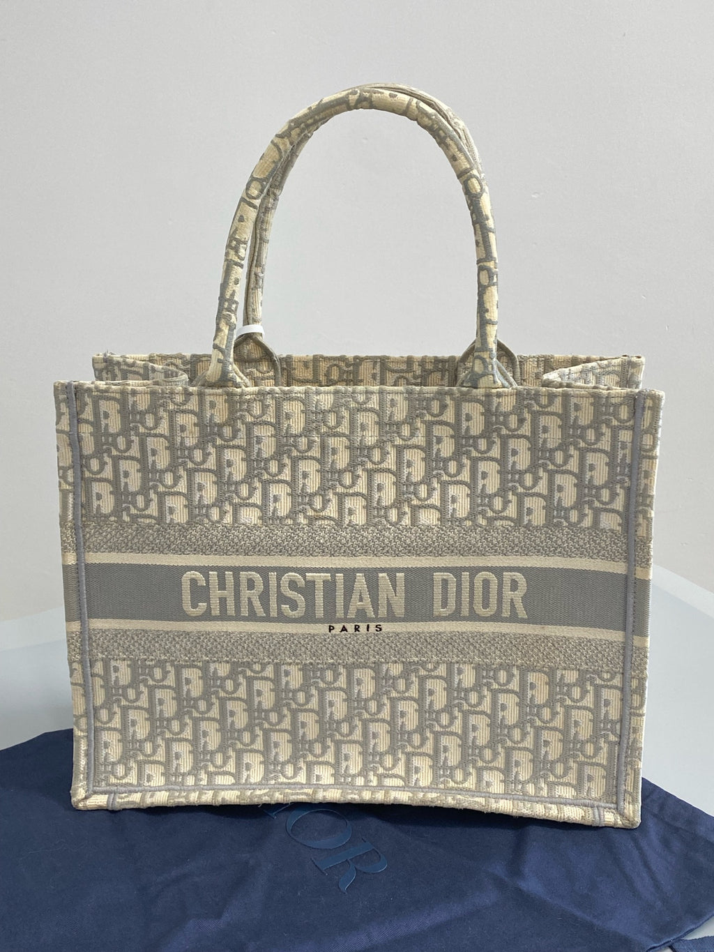 Dior Gray Tote M1296ZRIW_M932