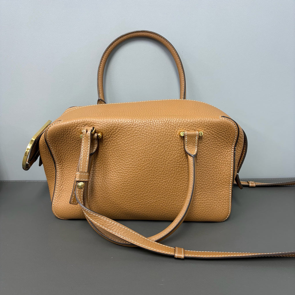 Delvaux Gold Satchel
