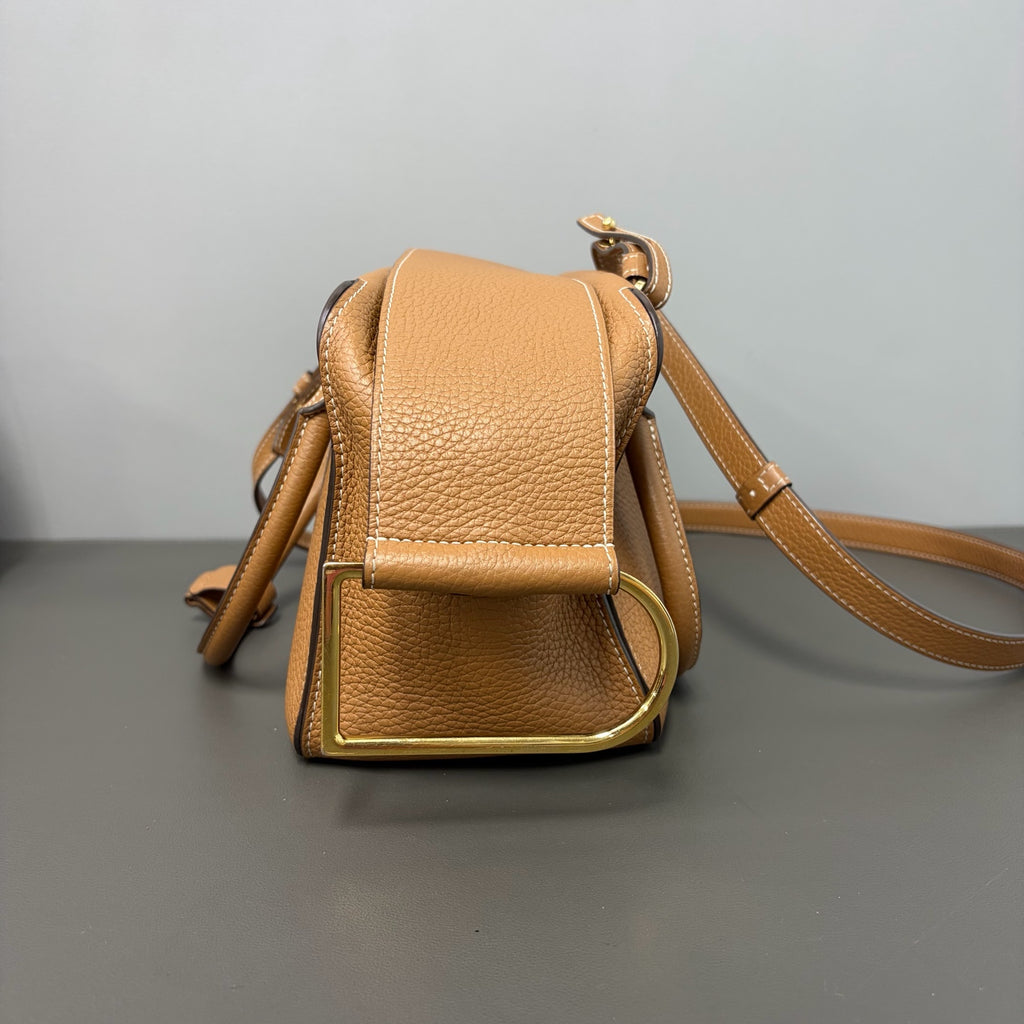 Delvaux Gold Satchel