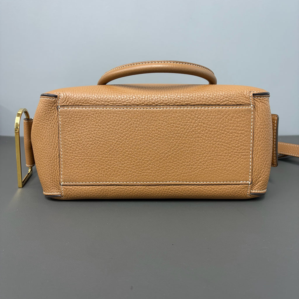 Delvaux Gold Satchel