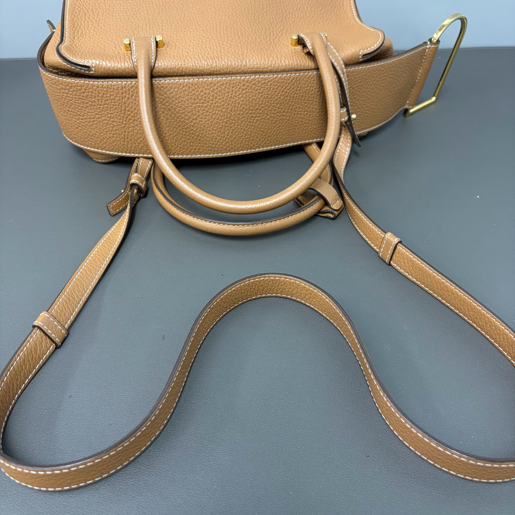 Delvaux Gold Satchel