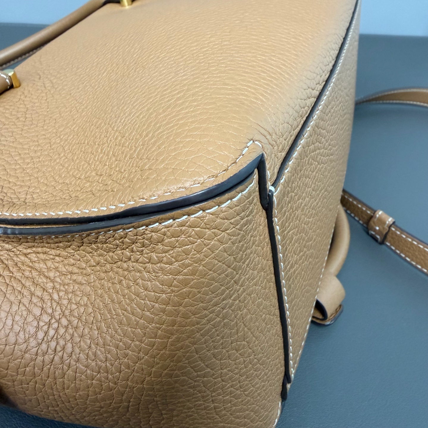 Delvaux Gold Satchel