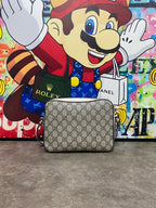 Gucci Classic Canvas White Shoulder Bag
