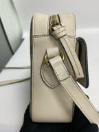 Gucci Classic Canvas White Shoulder Bag