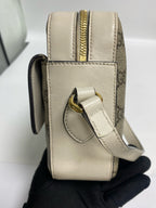 Gucci Classic Canvas White Shoulder Bag