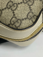 Gucci Classic Canvas White Shoulder Bag