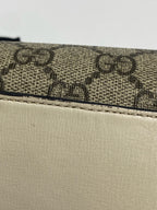 Gucci Classic Canvas White Shoulder Bag