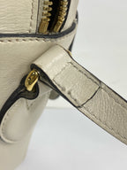 Gucci Classic Canvas White Shoulder Bag