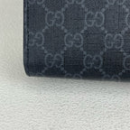 Gucci Striped Web GG Supreme canvas clutch bag Canvas Clutch 475316 KHN4C 1095