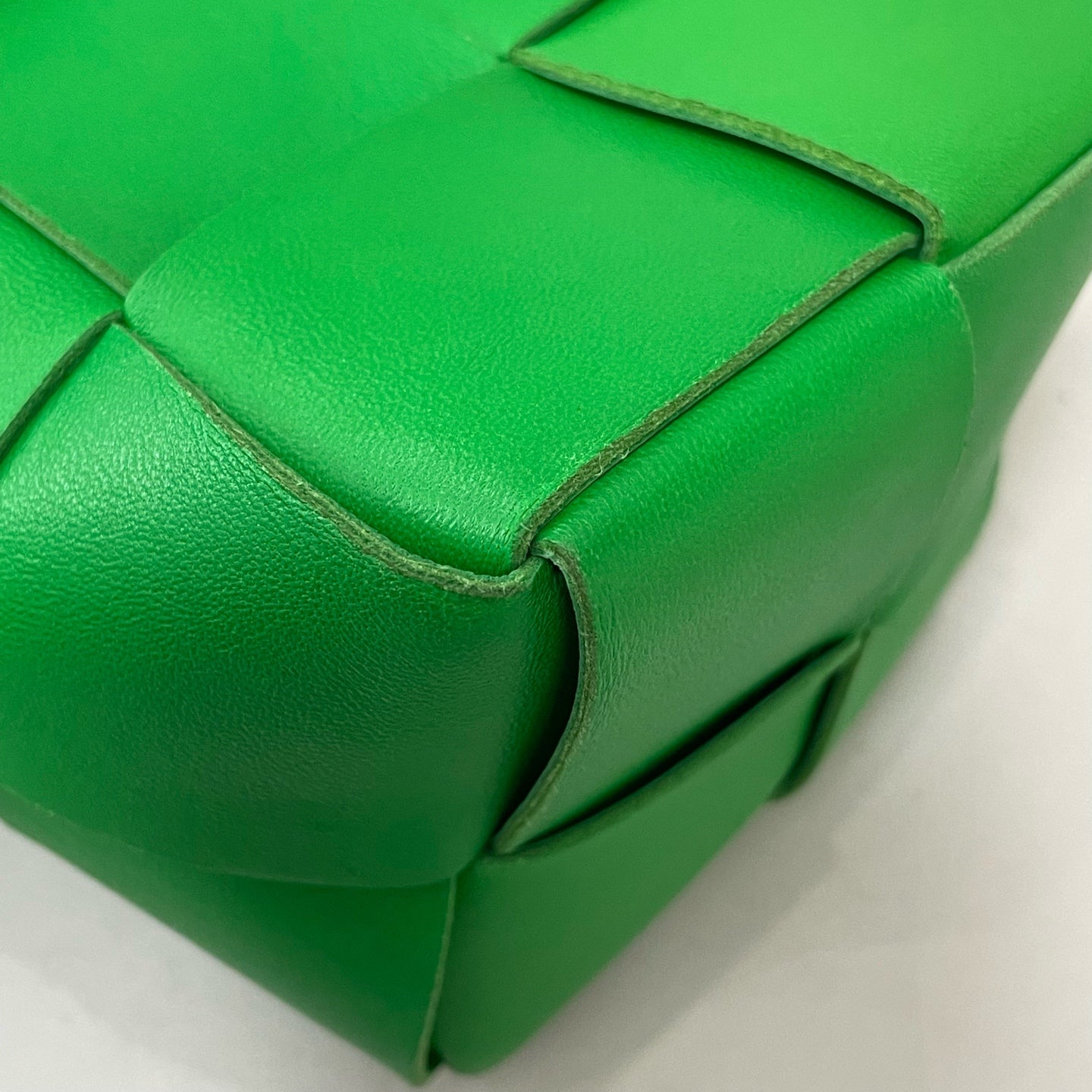 Bottega Veneta Green Bucket & Drawstring Bag