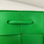 Bottega Veneta Green Bucket & Drawstring Bag