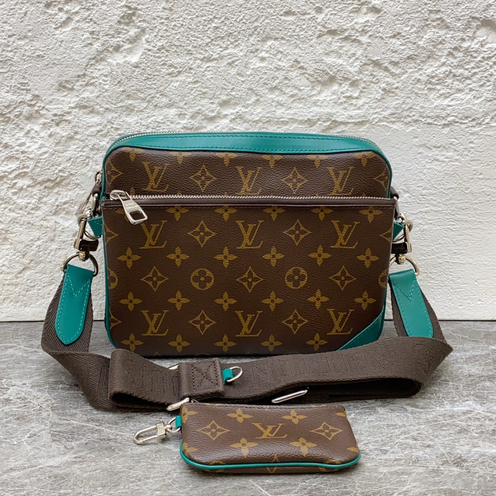 Louis Vuitton Green Messenger Bag