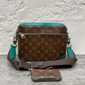 Louis Vuitton Green Messenger Bag