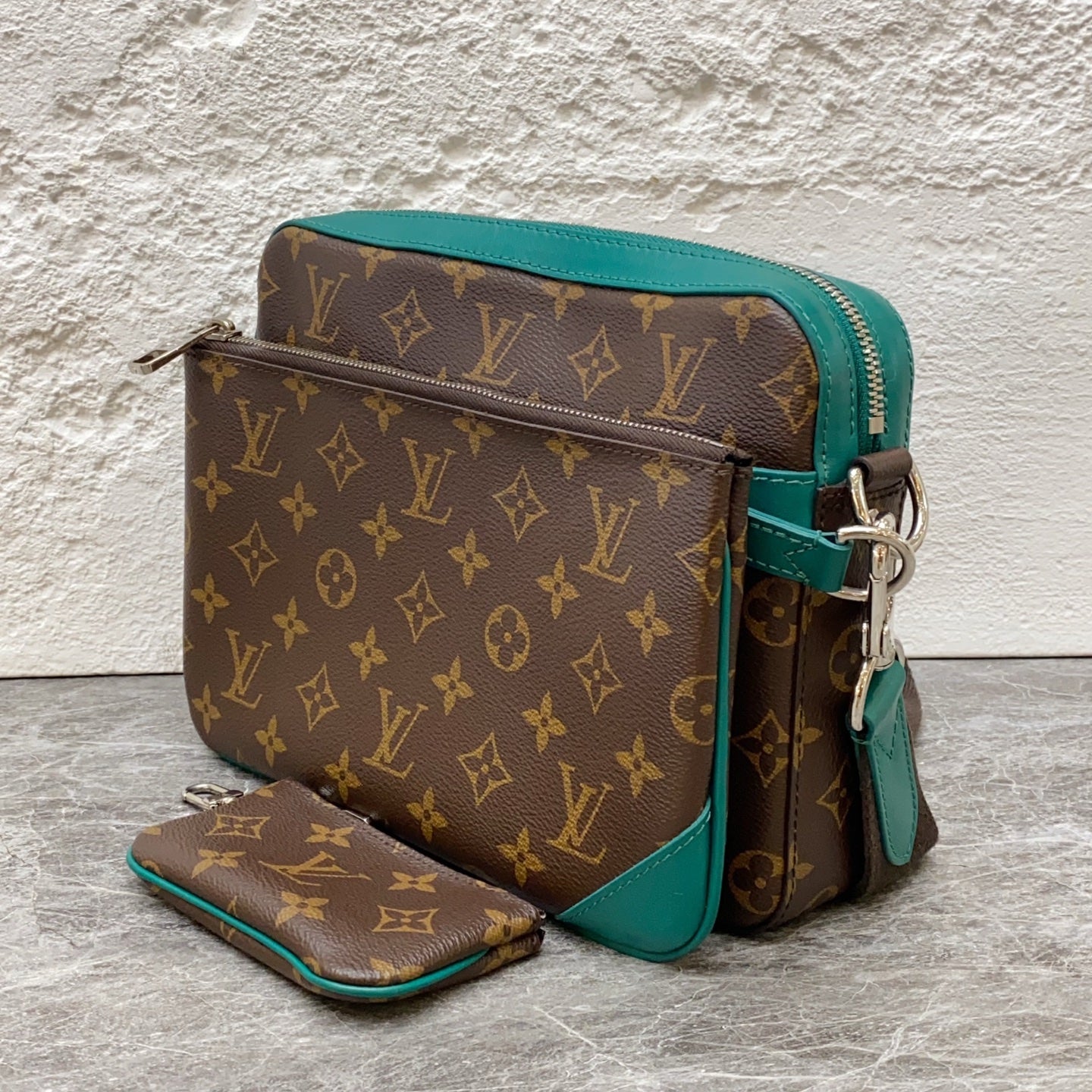 Louis Vuitton Green Messenger Bag