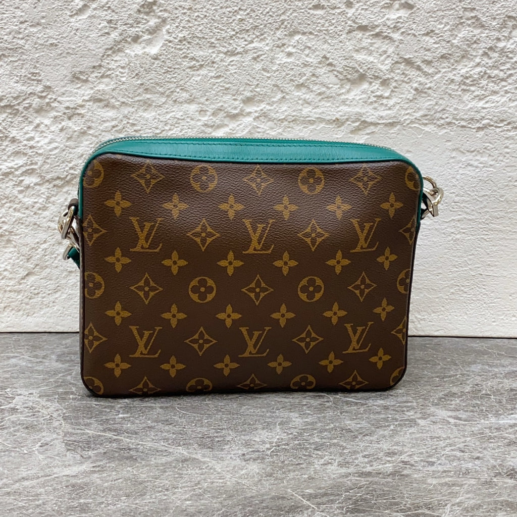 Louis Vuitton Green Messenger Bag