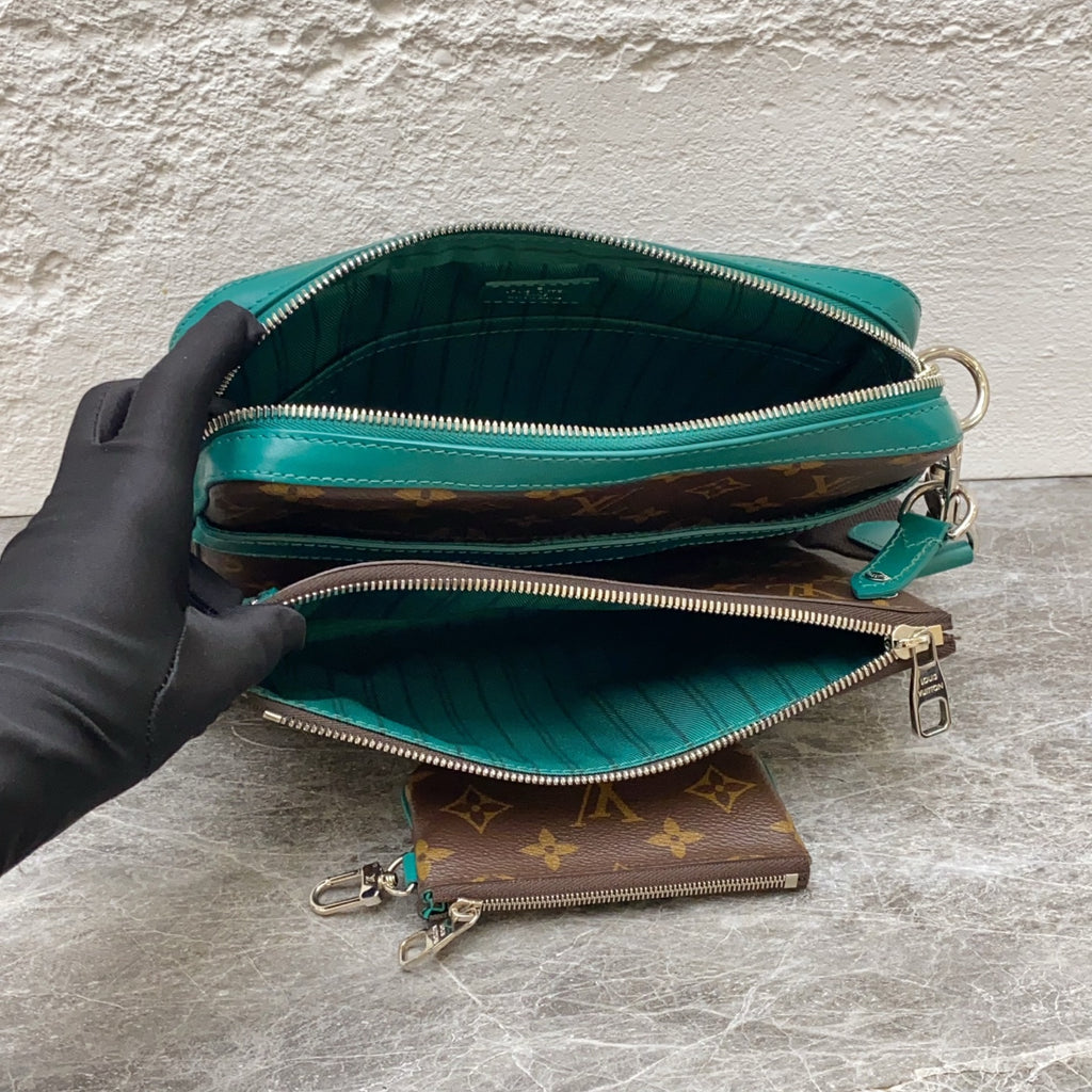 Louis Vuitton Green Messenger Bag