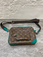 Louis Vuitton Green Messenger Bag