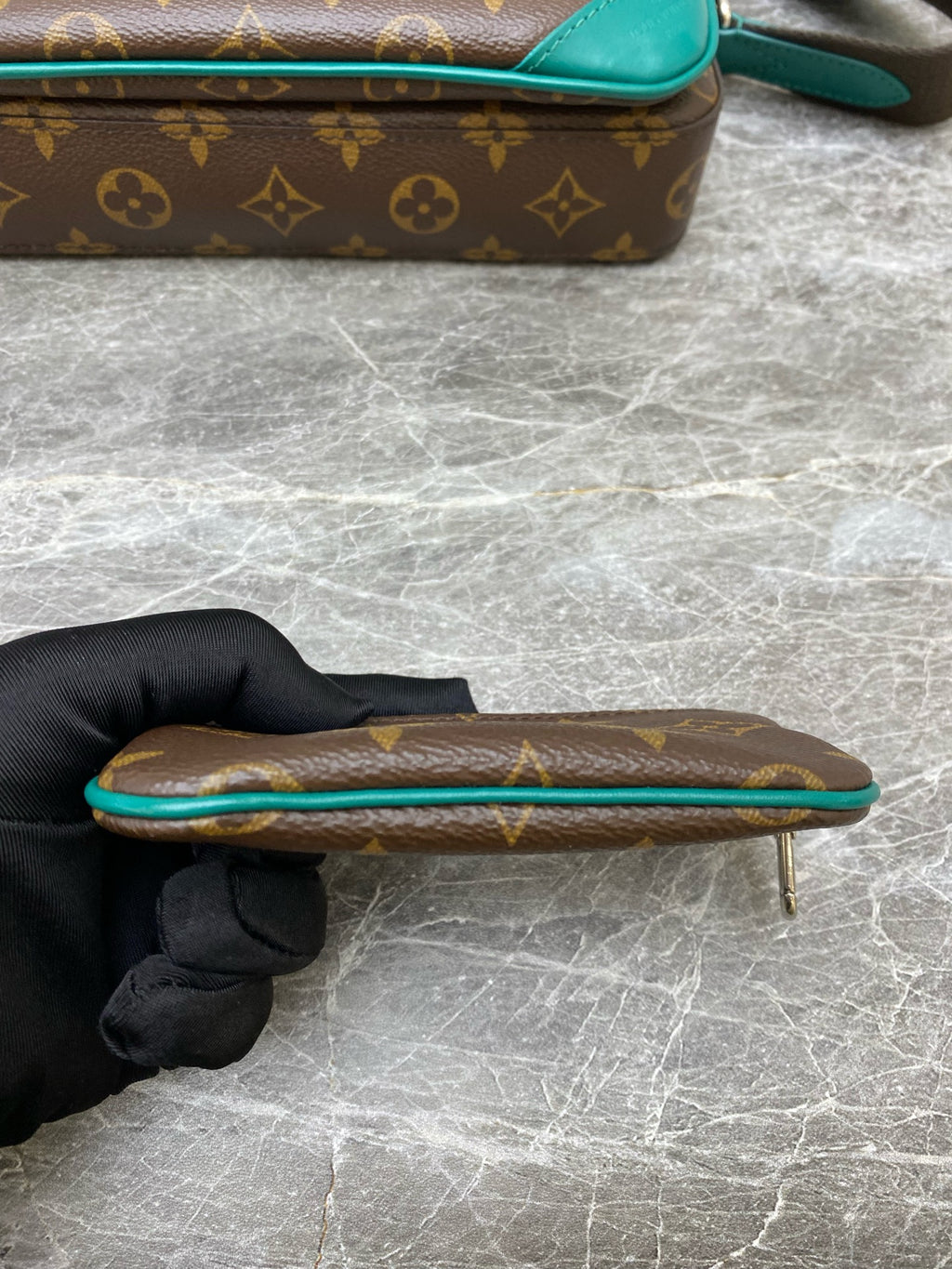 Louis Vuitton Green Messenger Bag