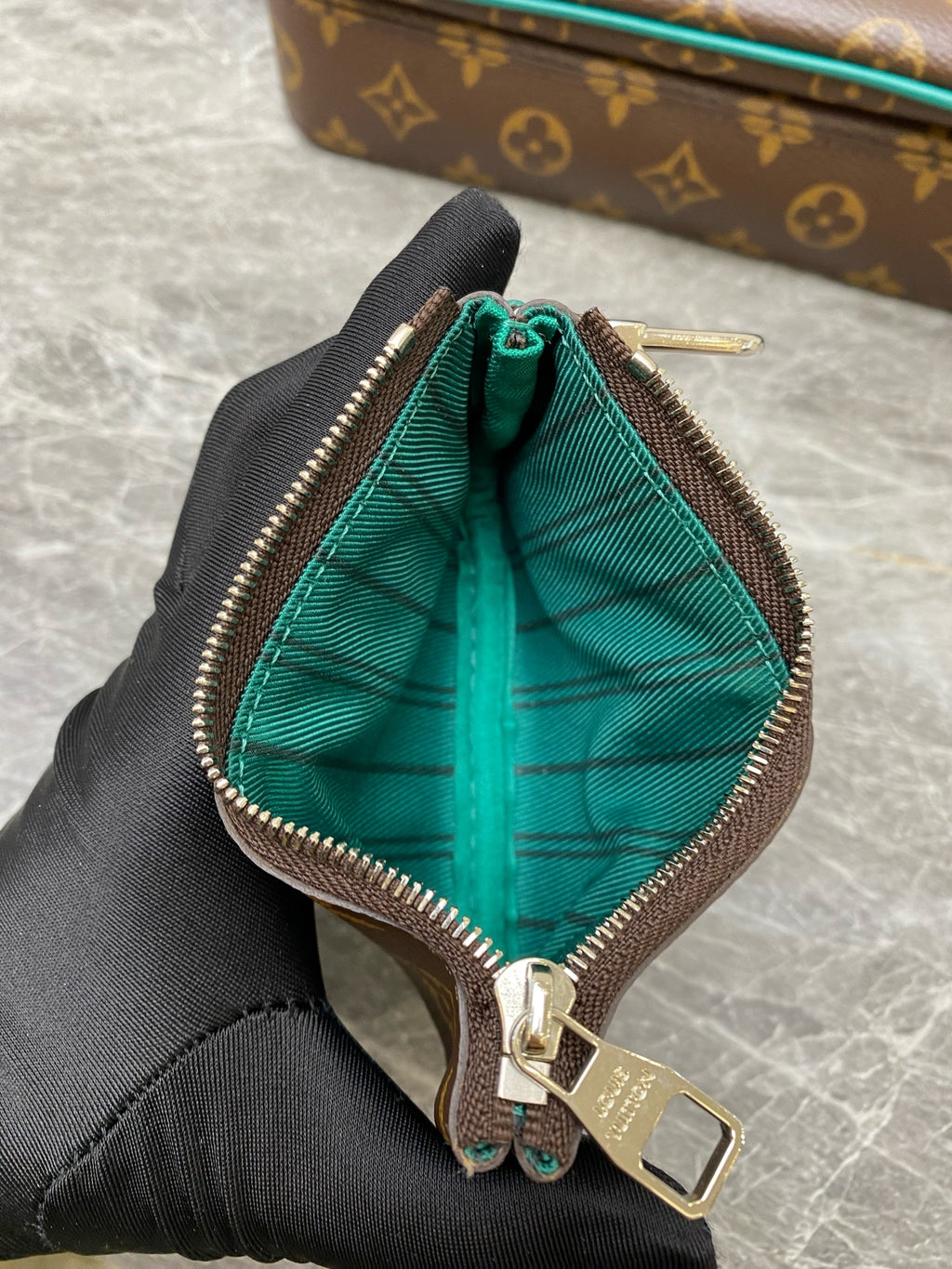 Louis Vuitton Green Messenger Bag