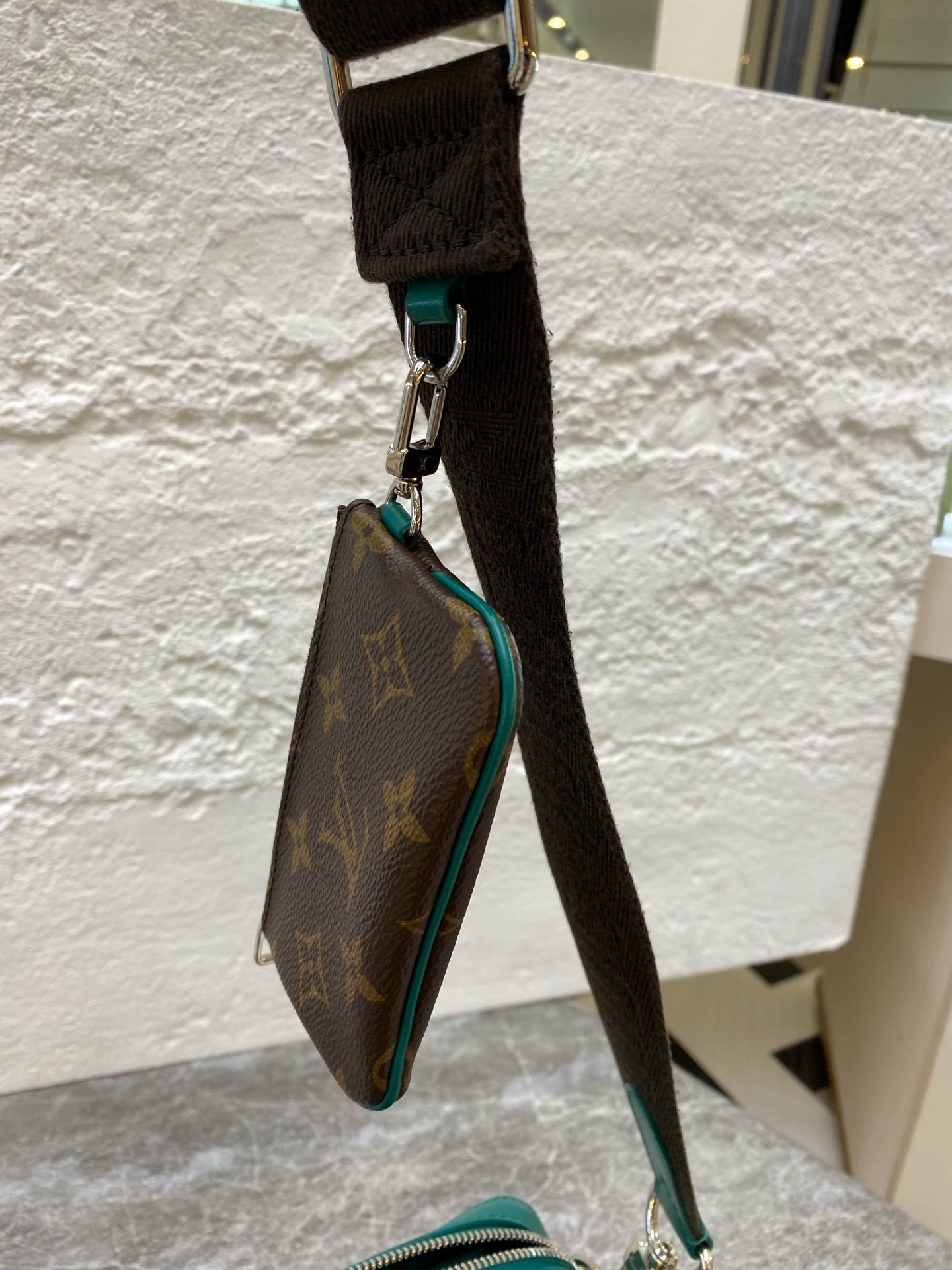 Louis Vuitton Green Messenger Bag